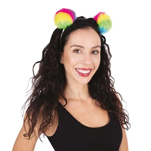 P'tit Clown cerchietto fantasia multicolore Carnevale