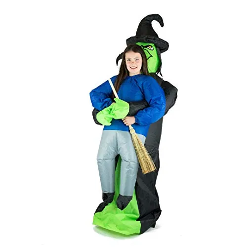 Bodysocks Costume Gonfiabile Strega Bambini per Halloween