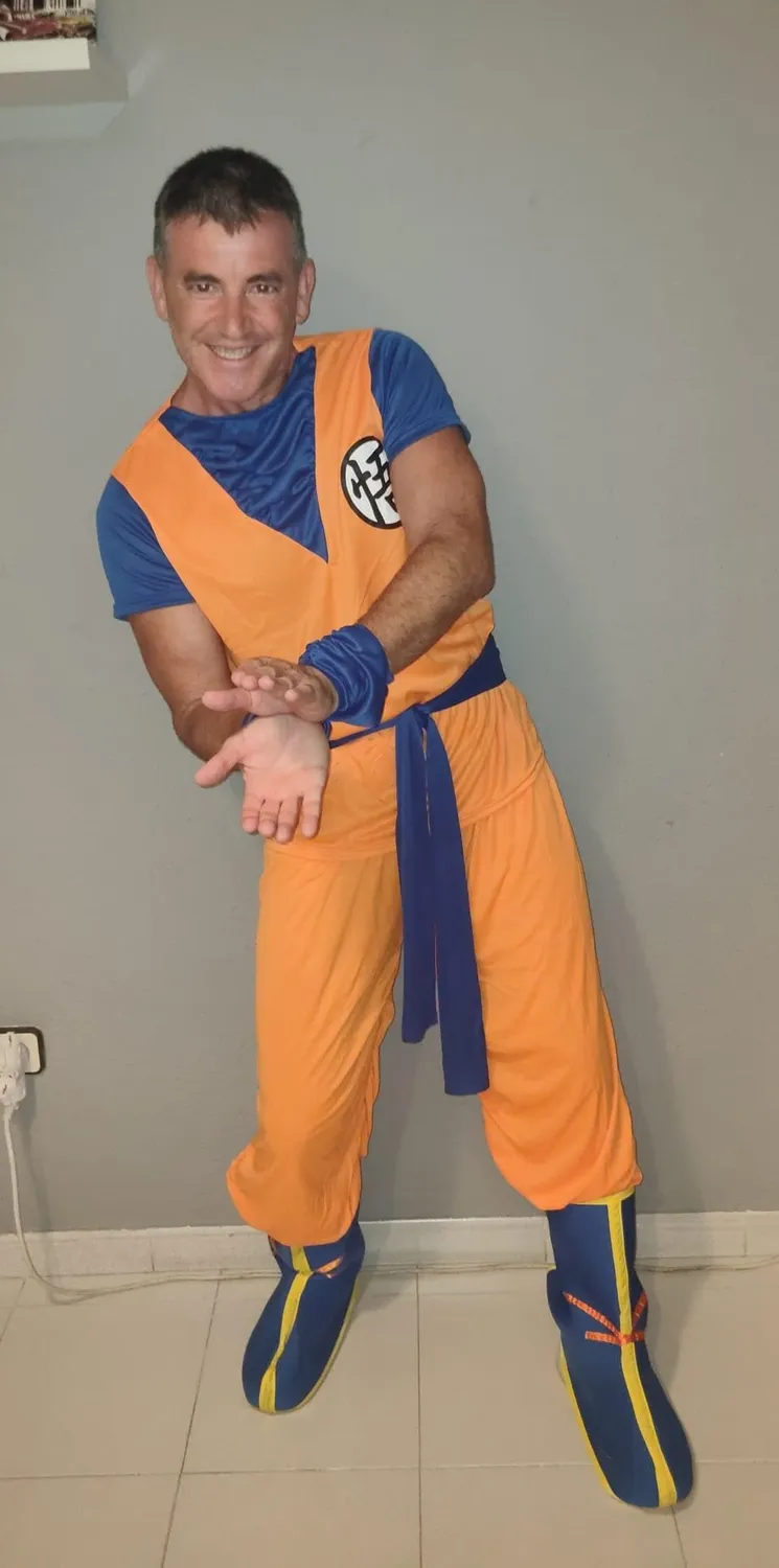 Funidelia Dragon Ball Goku Costume Uomo Arancione Ufficiale