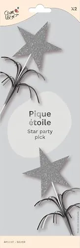 P'tit Clown RE22592 Stelle Argento 2 Pezzi