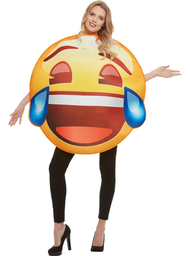 Funidelia Emoji Lacrime costume standard giallo
