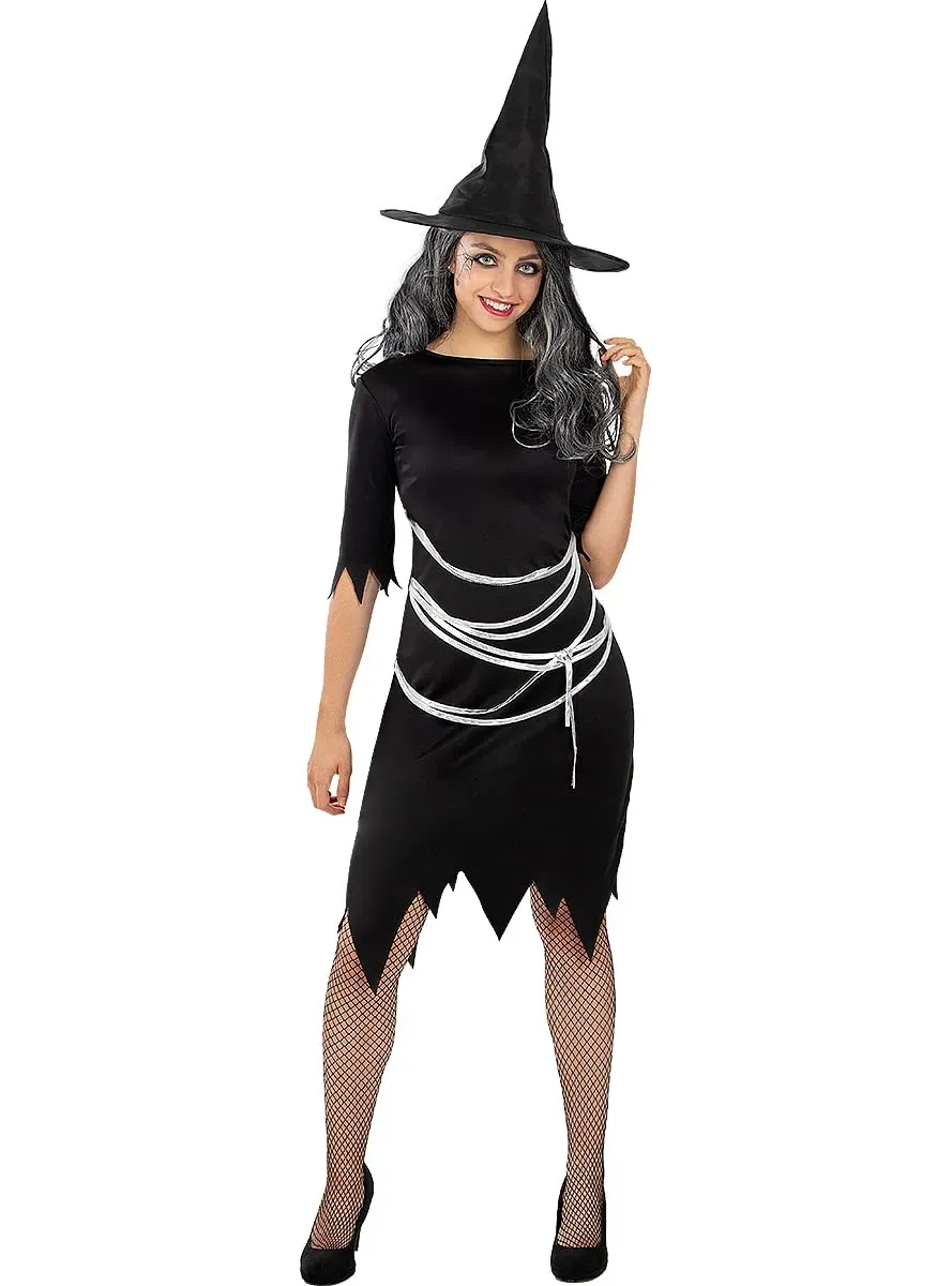 Funidelia Strega Costume Donna Viola S-M Halloween