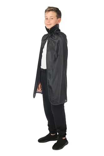 P'tit Clown 16233 Mantella Bambino Nero 90cm Taglia M