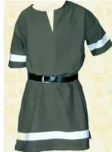 La Bottega di Merlino Tunica Romana costume cotone