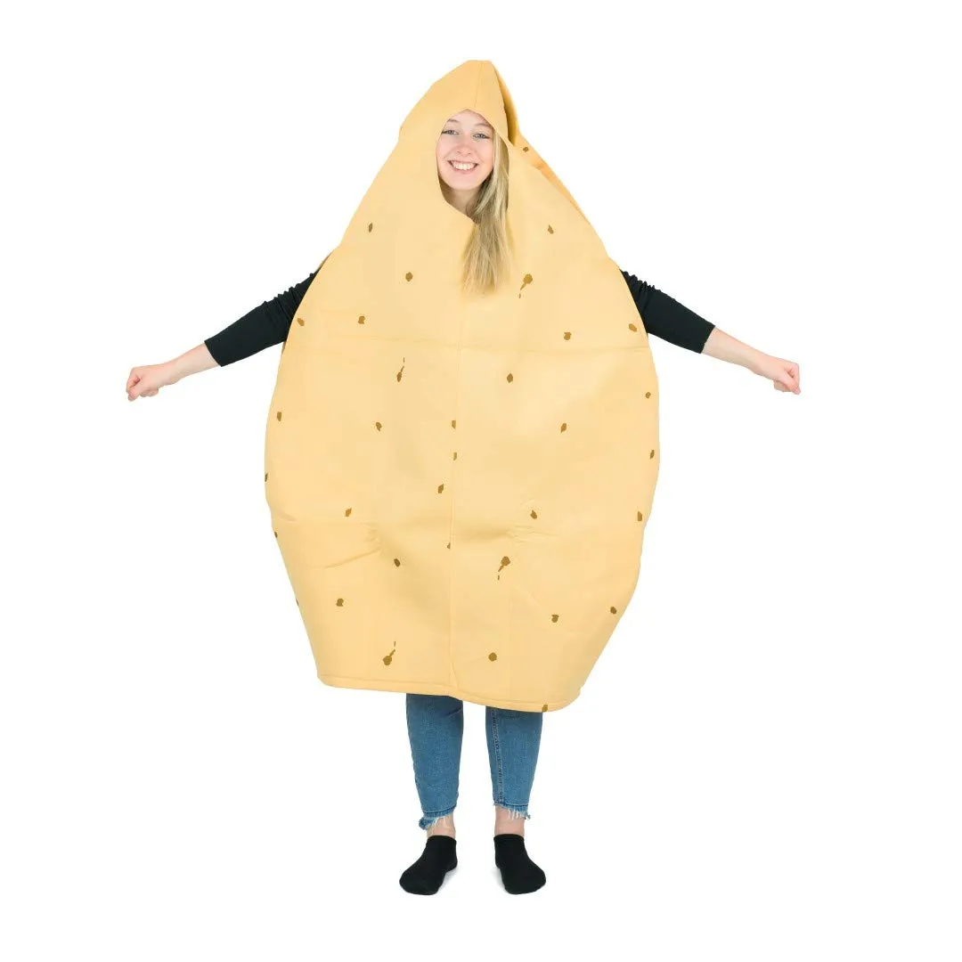 Bodysocks Patata costume adulto taglia unica divertente
