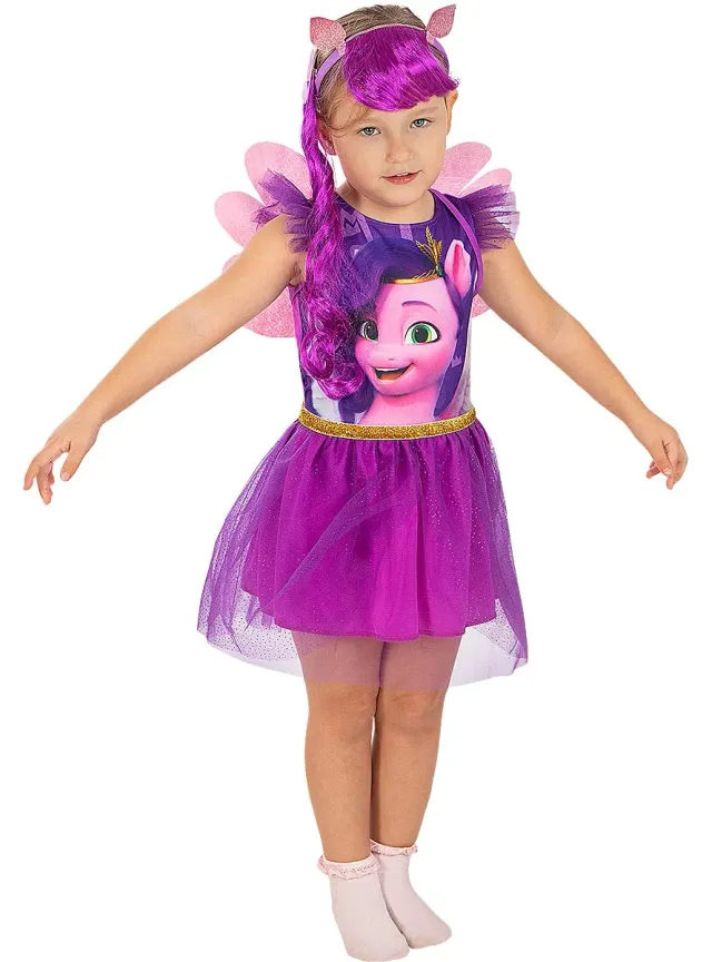 Funidelia My Little Pony Pipp Petals Costume 3-4 Anni Viola