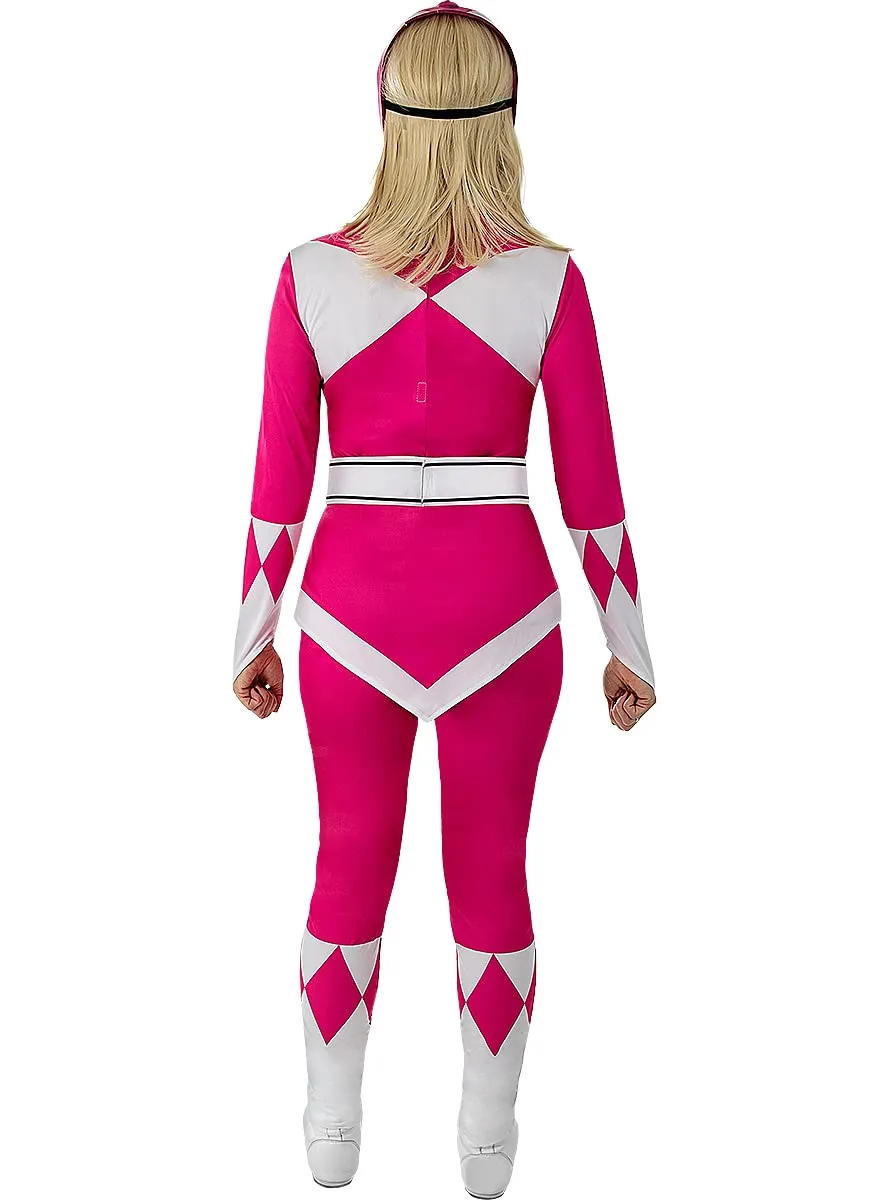 Funidelia Power Ranger rosa costume donna S con maschera