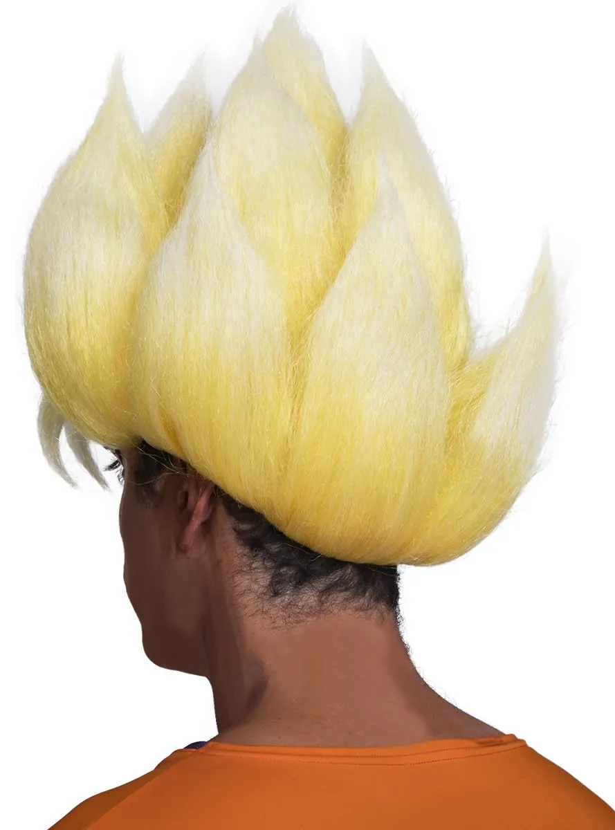 Funidelia Dragon Ball Super Saiyan parrucca gialla adulto