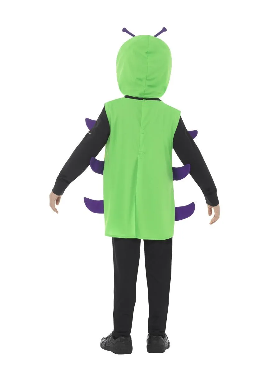 Smiffys Costume Bruco Multicolore Bambina con Copricapo