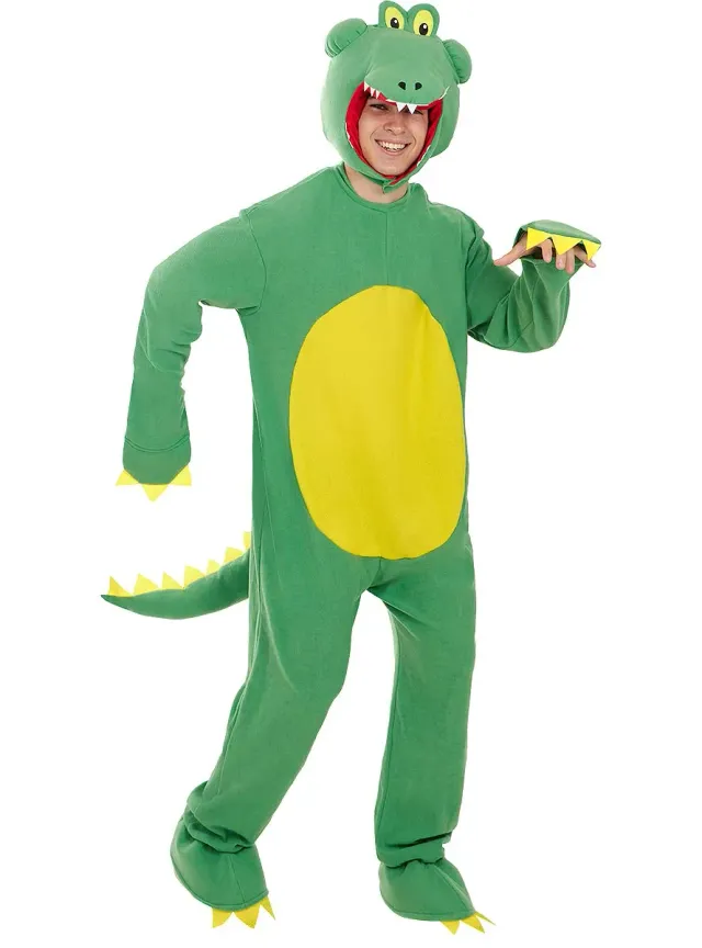 Funidelia Coccodrillo costume adulto L-XL verde