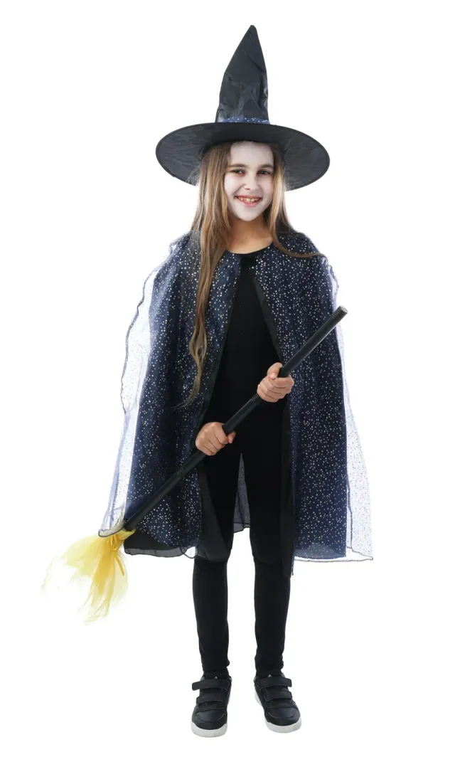 P'tit Clown 22179 Set Strega Bambino Taglia Unica Nero