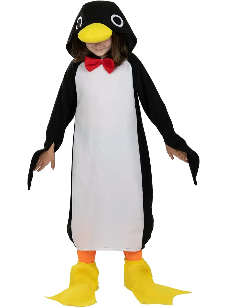 Funidelia Pinguino costume bambino 10-12 anni giallo