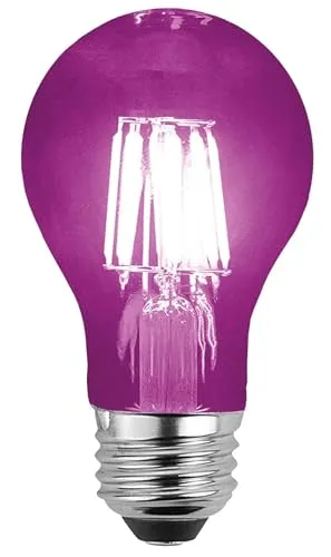 Guirca lampadina LED lilla luce festa