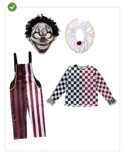 Funidelia Pagliaccio Assassino costume uomo XL premium