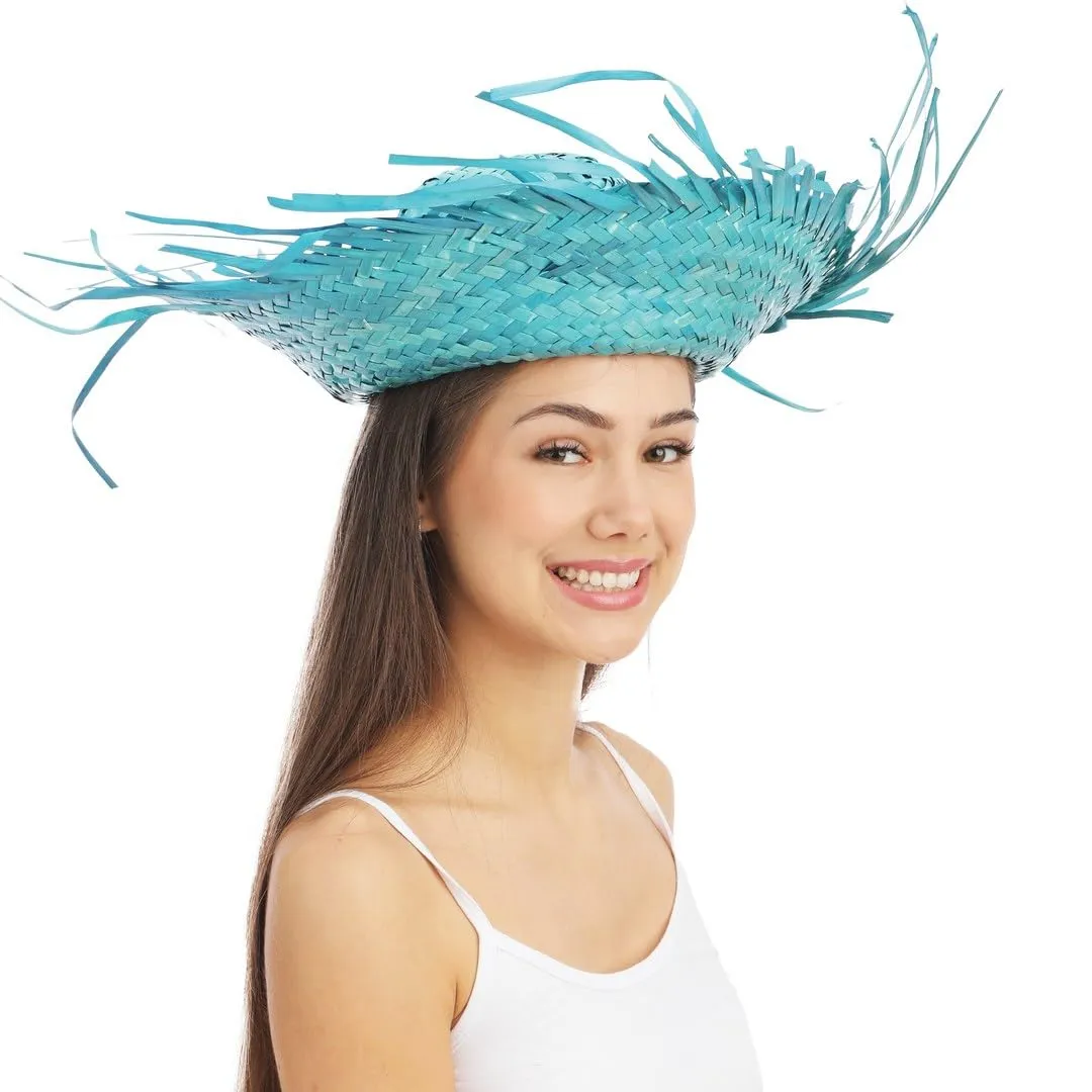 P'tit Clown 95423 Cappello Paglia Hawaiano Multicolore