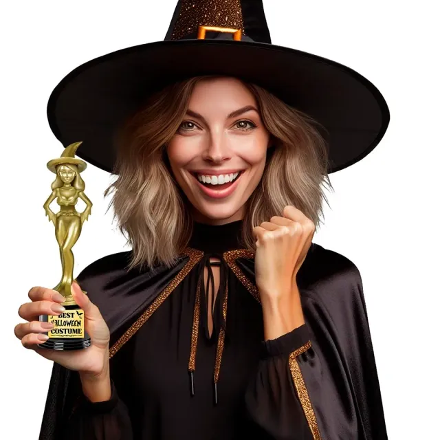 Fiestas Guirca Strega trofeo oro 22 cm miglior costume