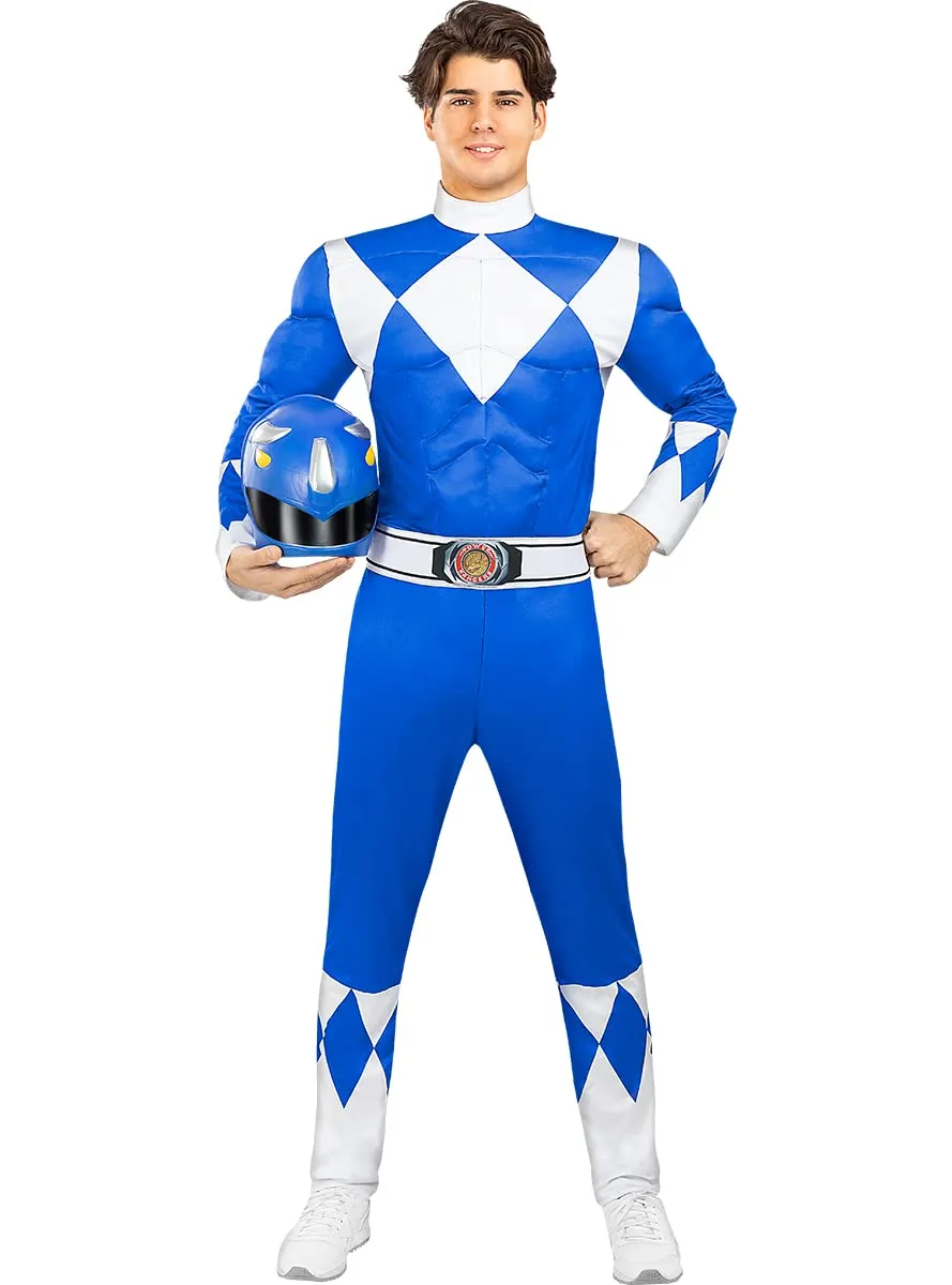 Funidelia Power Ranger Blu Costume Uomo M Licenza Ufficiale