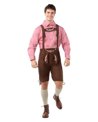 Funidelia Costume Oktoberfest deluxe uomo M marrone