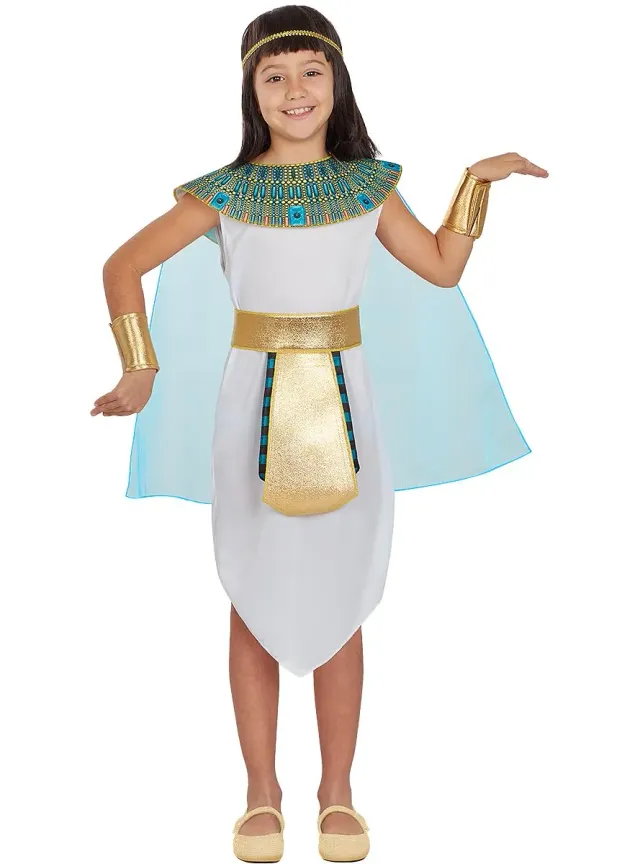 Funidelia Costume Cleopatra Bambina Bianco