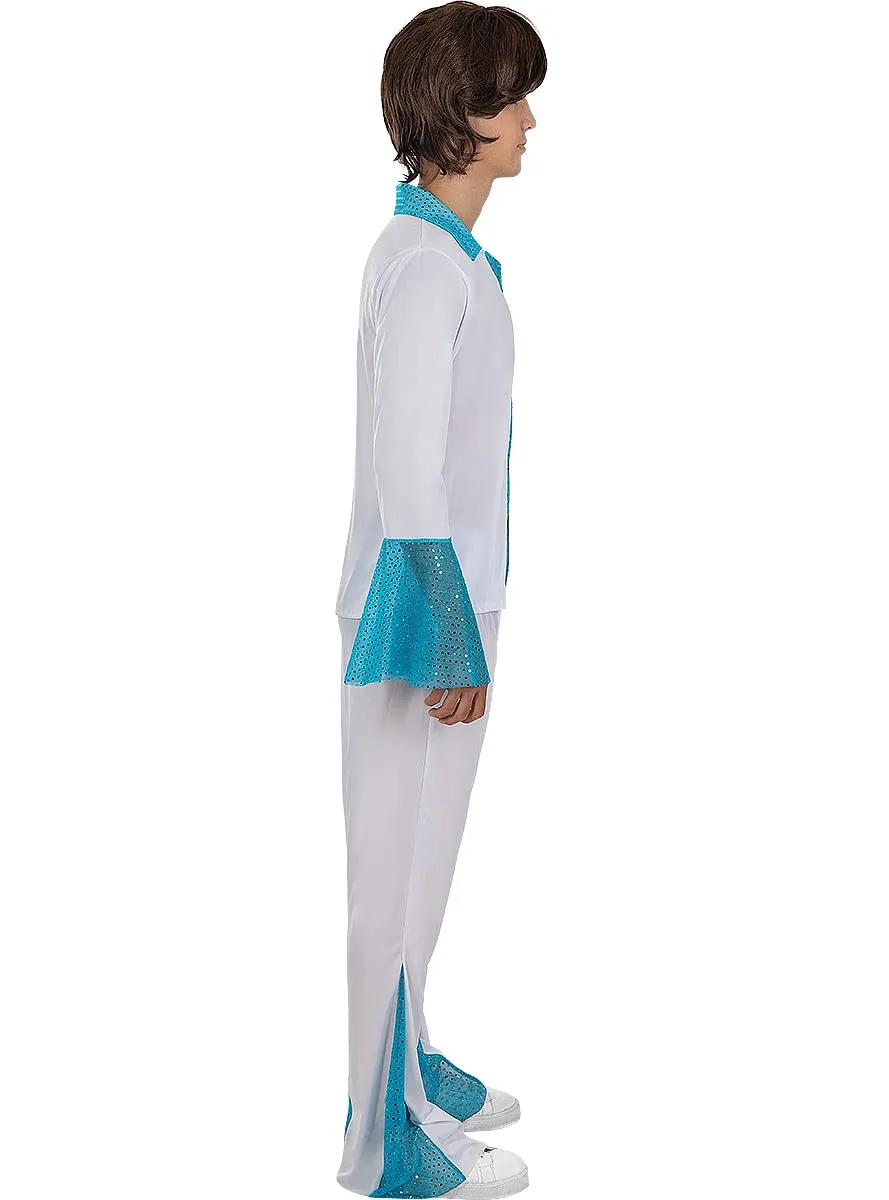 Funidelia Abba costume uomo bianco taglia M disco