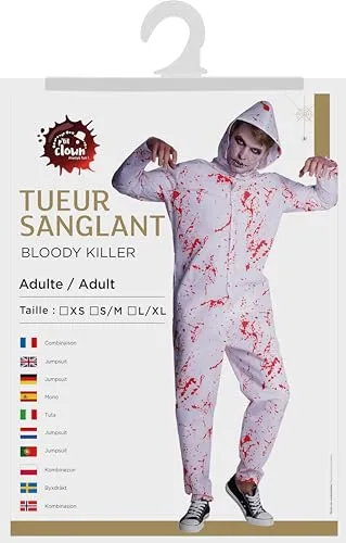 P'tit Clown Varzi costume assassino sanguinante S/M