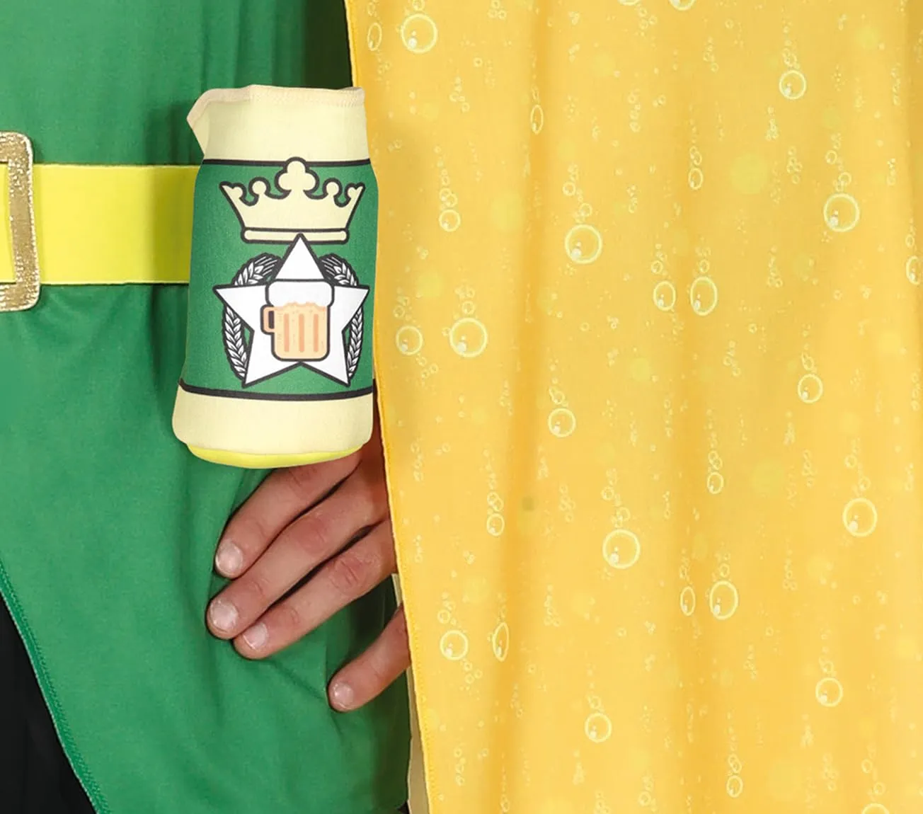 Fiestas Guirca Birra costume uomo L verde con cappello