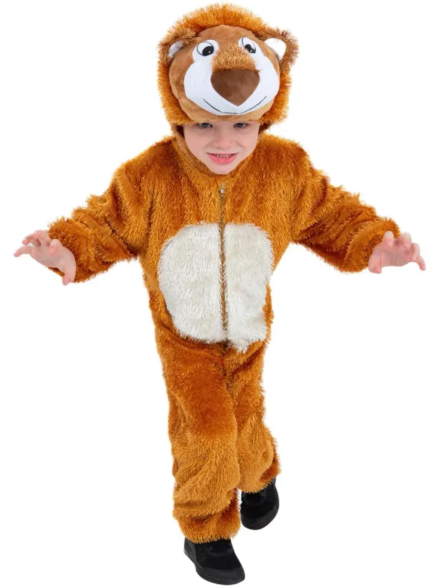 Smiffys Lion Costume leone bambino marrone 4-6 anni