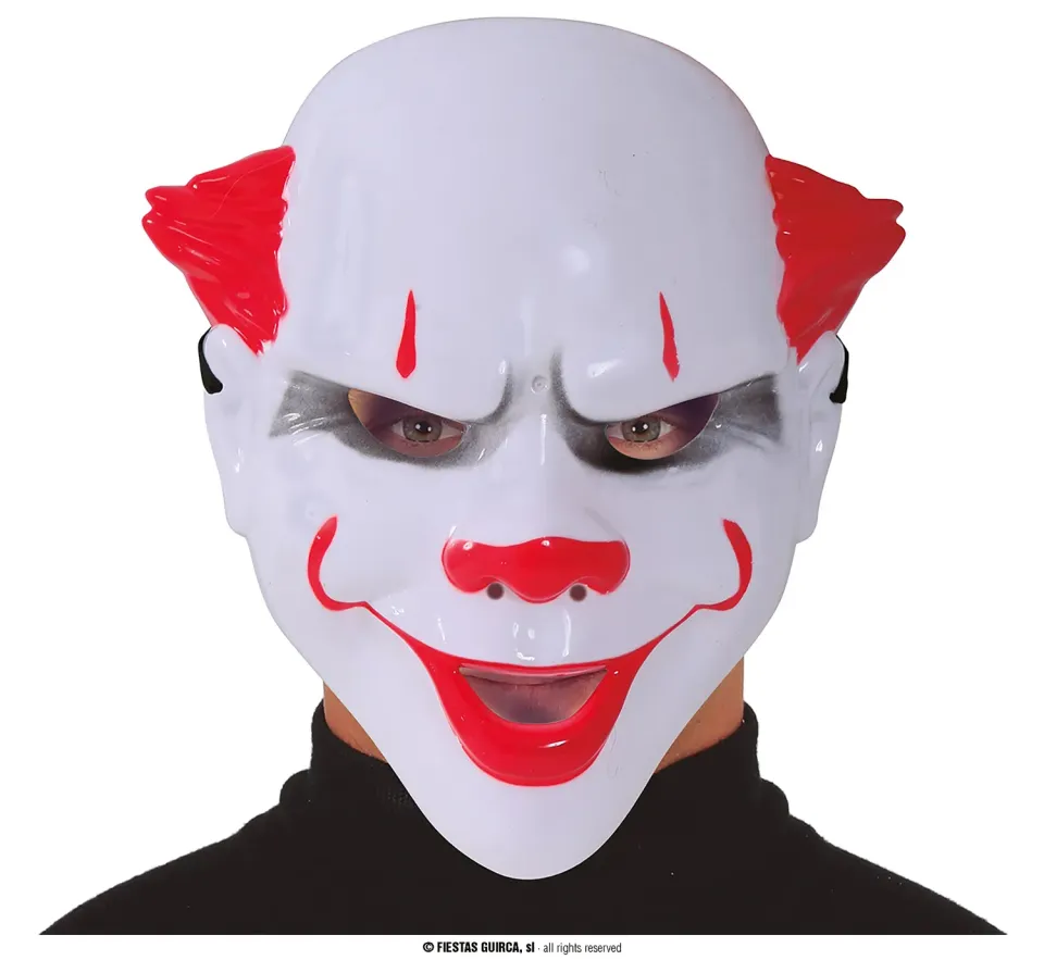 Guirca Clown Killer maschera PVC Halloween
