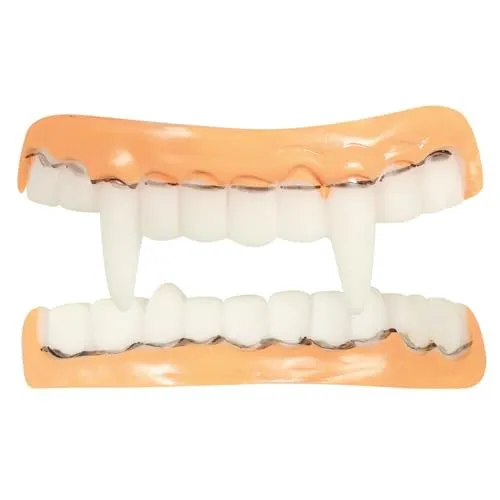 Guirca Denti Vampiro in Lattice per Halloween