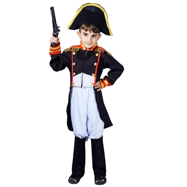 SEA HARE Napoleone costume bambino 4-6 anni storico