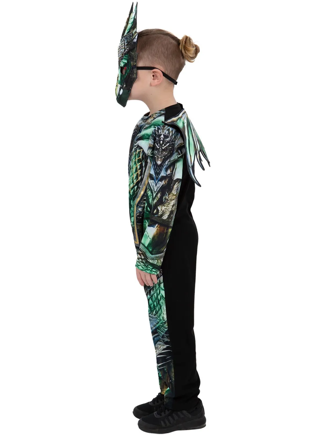 Smiffys Dragon Costume Drago L 10-12 Anni Verde