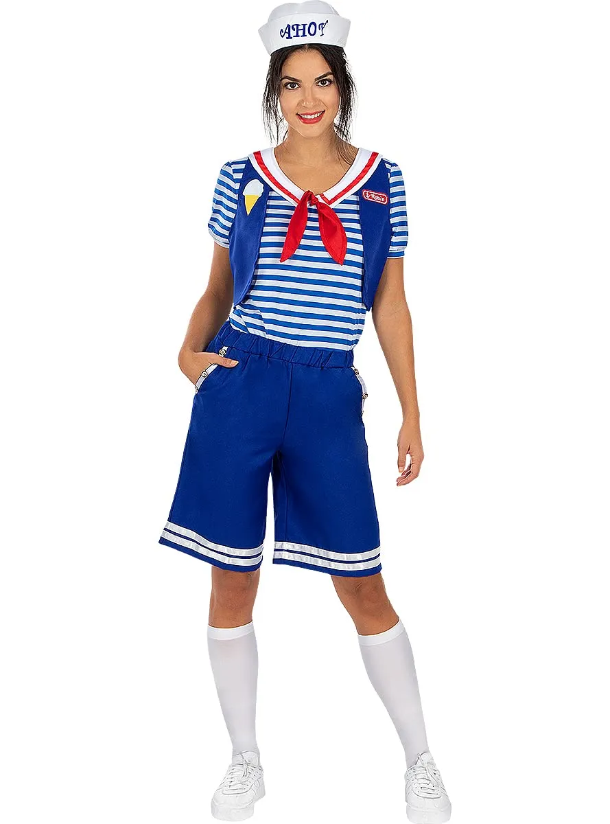 Funidelia Stranger Things Robin Ahoy costume donna azzurro