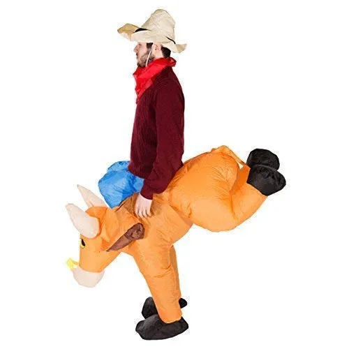 Bodysocks Toro costume gonfiabile adulti con cappello