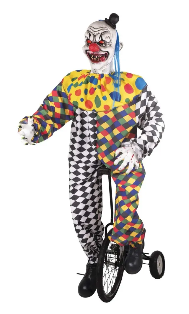 P'tit Clown 41812 clown monociclo animatronic 175 cm