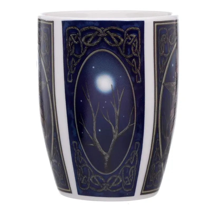 La Bottega di Merlino Lisa Parker tazza lupo porcellana 300 ml