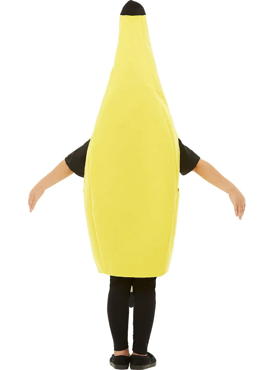 Funidelia Costume Banana Bambino Giallo 3-6 Anni Tunica