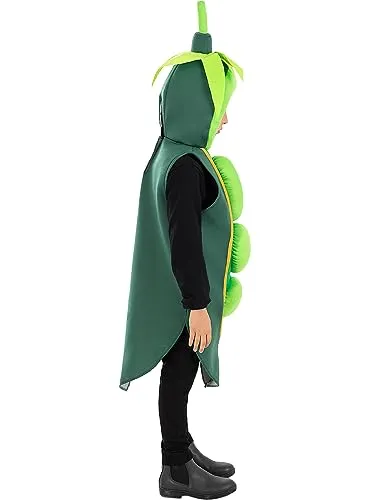 Funidelia Pisello costume bambino 3-6 anni verde