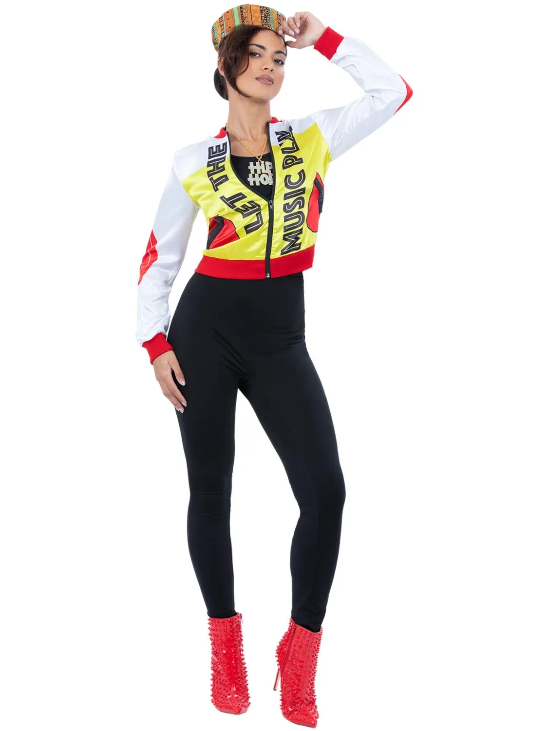 Smiffys Push it Pop Queen costume donna hip hop taglia M