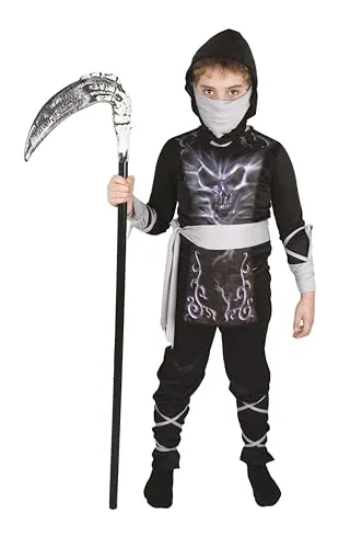 P'tit Clown Ninja Scheletro costume bambino Halloween