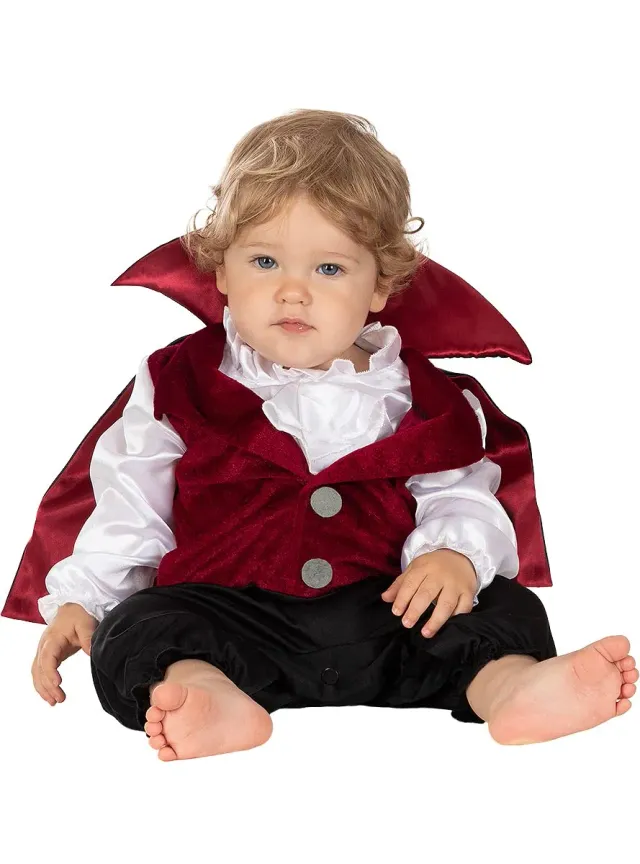Funidelia Conte Dracula costume bebè 0-6 mesi nero