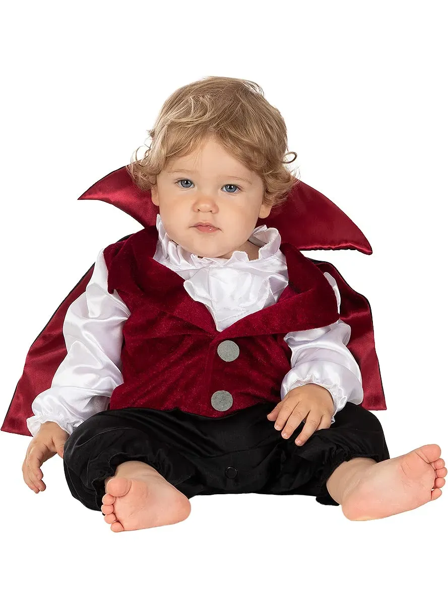 Funidelia Conte Dracula costume bebè 0-6 mesi nero