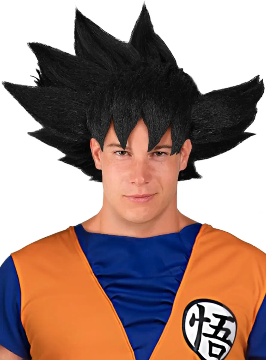 Funidelia Goku Dragon Ball Parrucca Uomo Nera