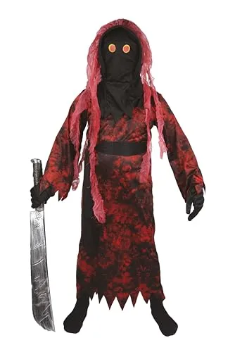 P'tit Clown Diavolo costume bambino rosso 10/12 anni Halloween