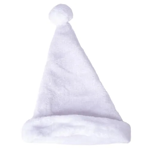 P'tit Clown Babbo Natale cappello bianco taglia unica Natale