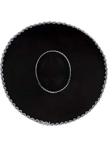 Funidelia Teschio Messicano cappello mariachi nero adulto