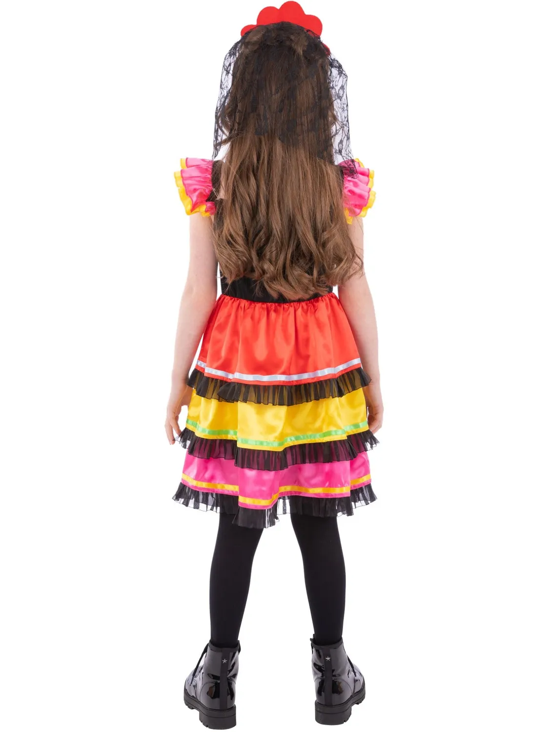 Smiffys Day of the Dead costume bambina teschio