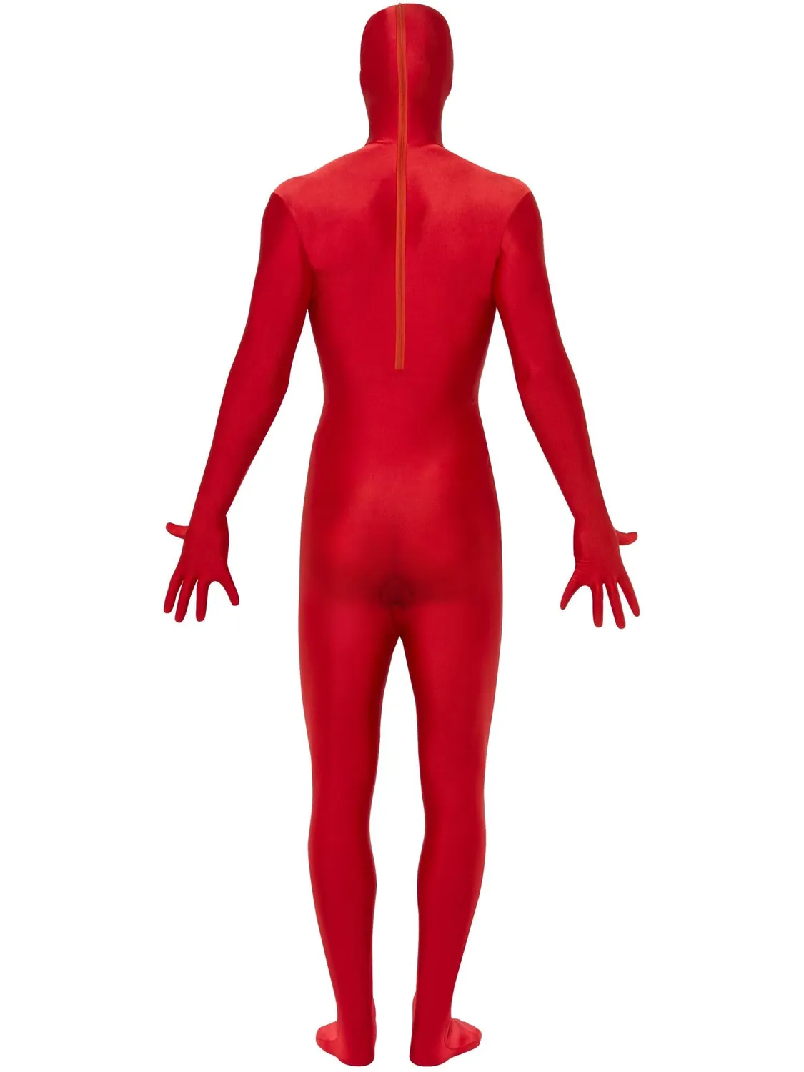 Smiffys Second Skin Suit tuta elastica rossa adulto M