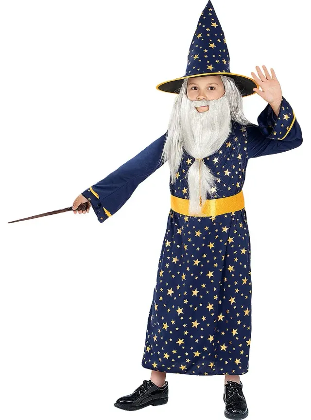 Funidelia Mago Merlino costume bambino viola