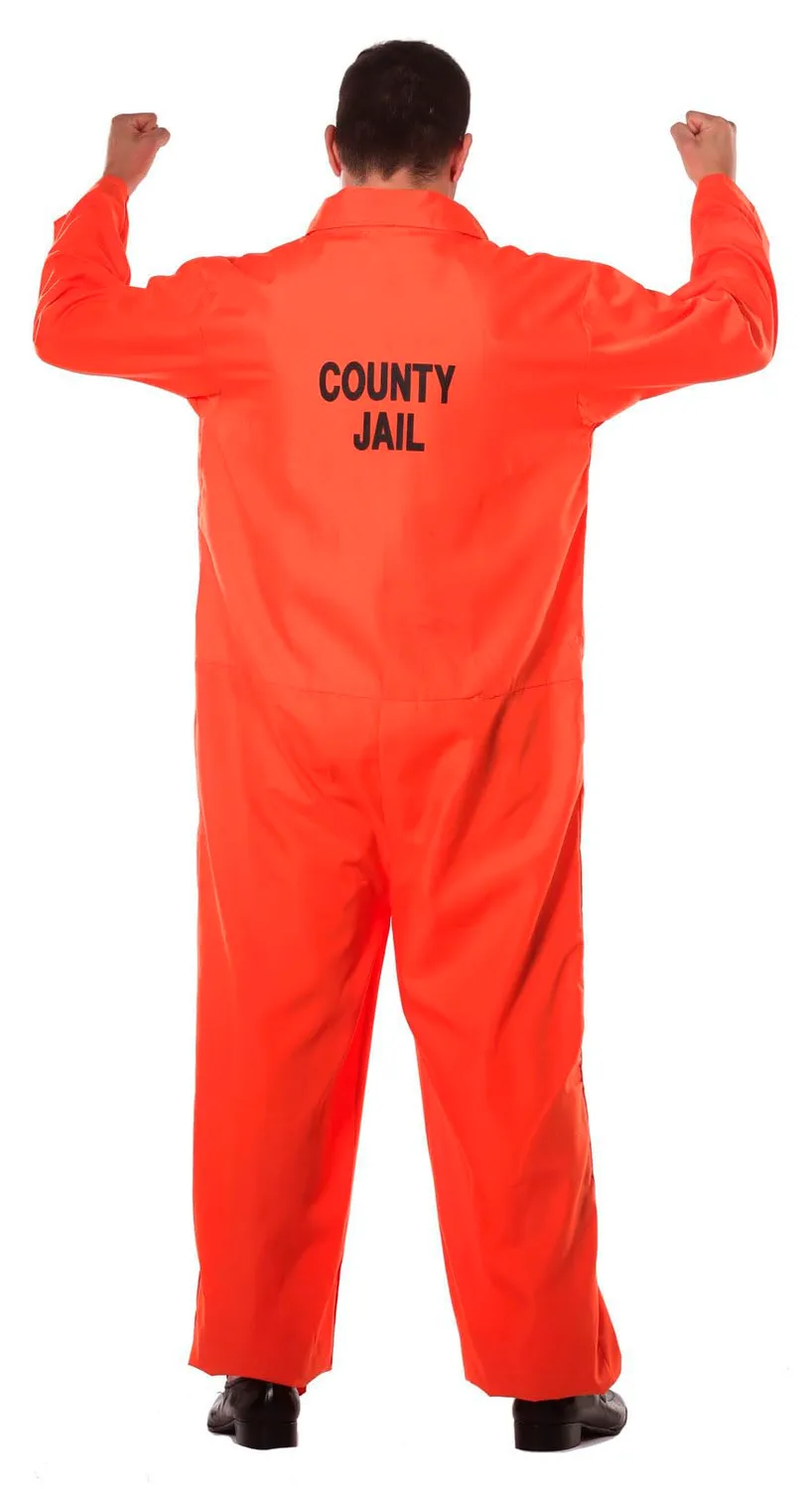 Guirca Carcerato 696969 costume arancione taglia 52-54 L