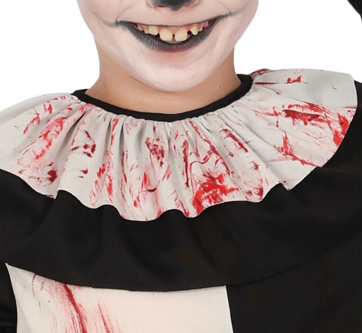 Guirca Costume Pagliaccio Terrorizzante Bambino 5-6 Anni Tuta